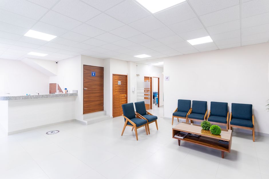 Recepcia a čakáreň ambulancie Dentmira